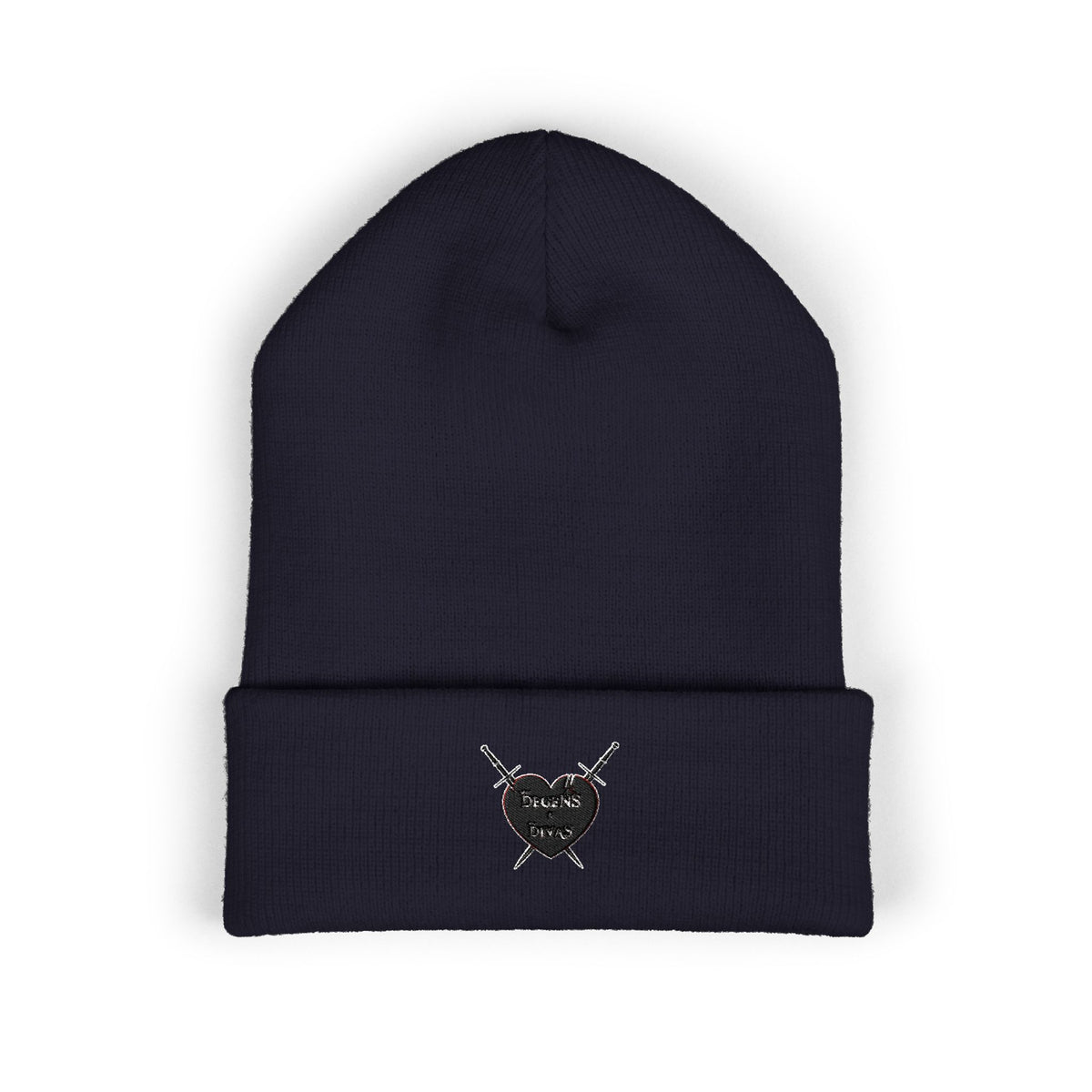 Degens & Divas— Embroidered Beanie — Embroidered Beanie — image 3