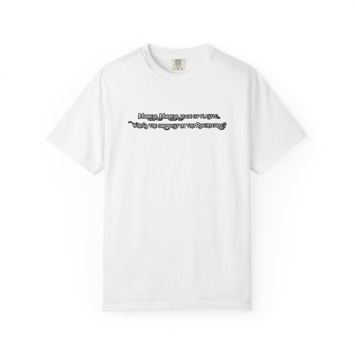 Mirror Mirror Psychiatric — Heavyweight Graphic Tee — image 2