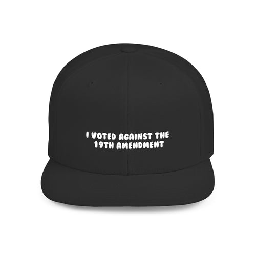 19th amendment — Embroidered Snapback Hat — image 1