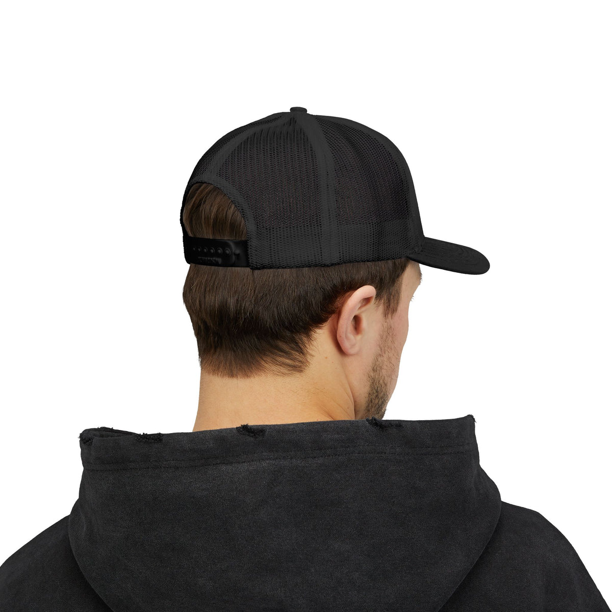i don't have a dad — Embroidered Trucker Hat — image 7