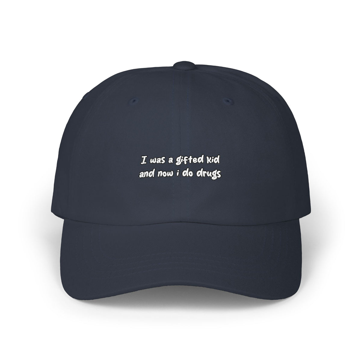 i was a gifted kid — Embroidered Dad Hat — image 4