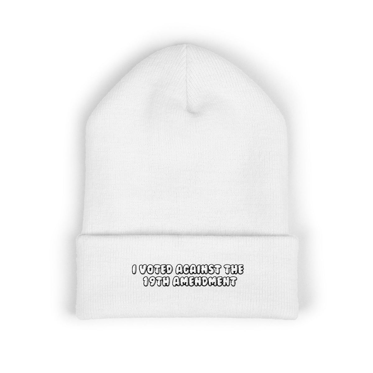 19th amendment — Embroidered Beanie — image 2