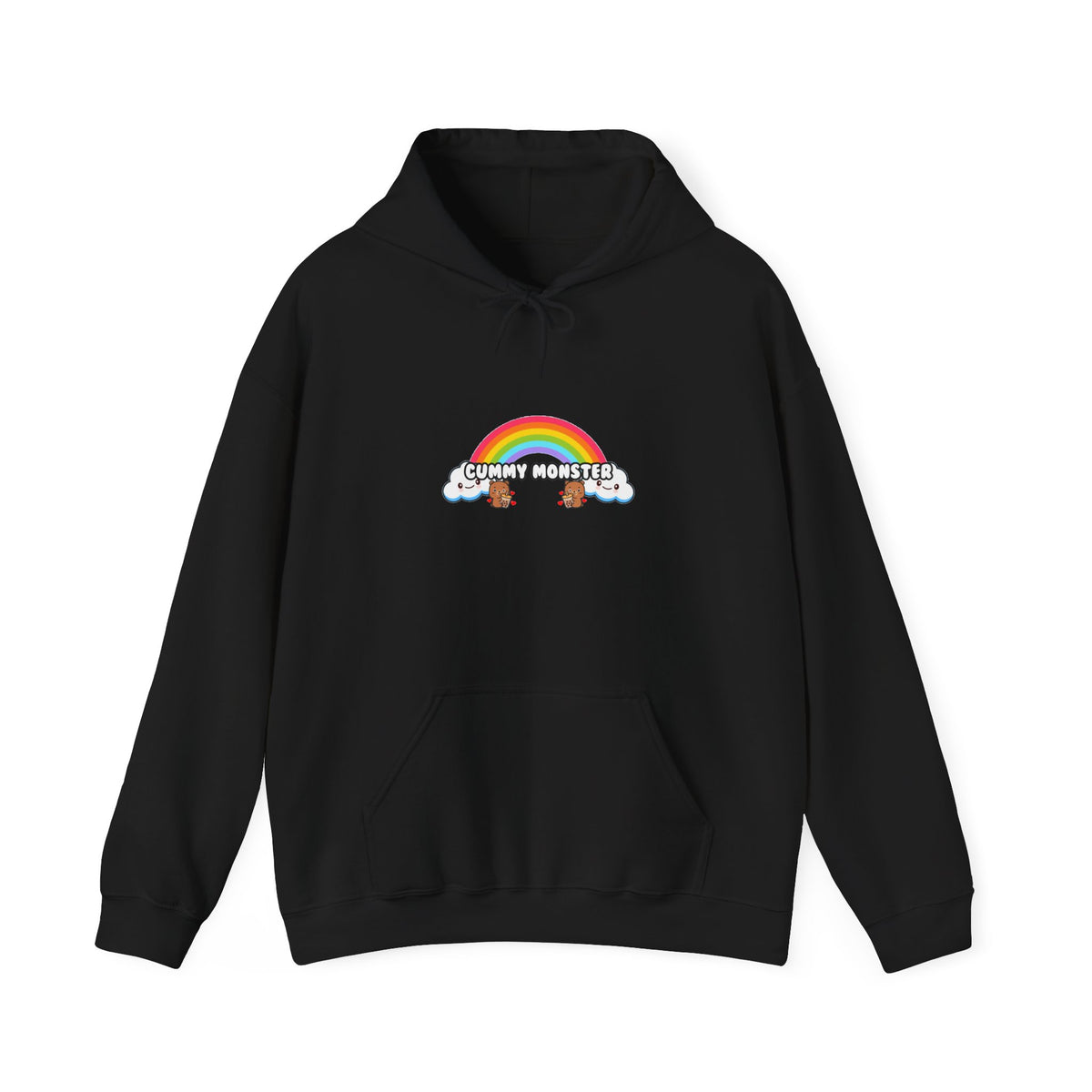 cummy monster rough — Graphic Hoodie — image 1
