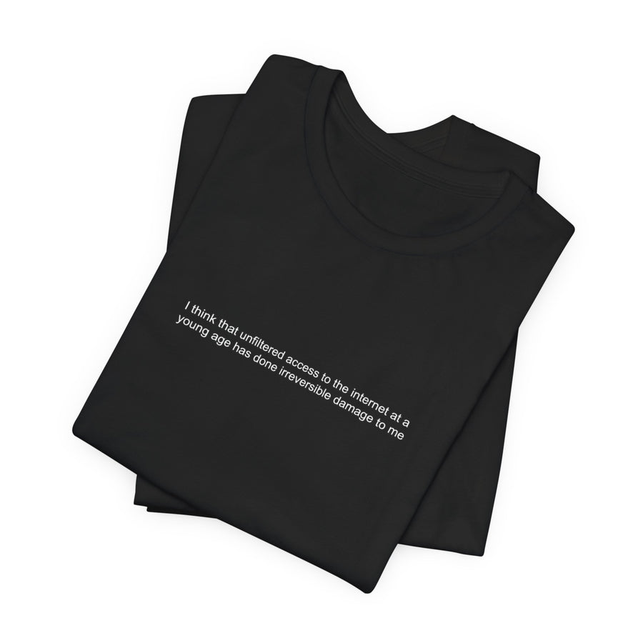 internet damage — Classic Graphic Tee
