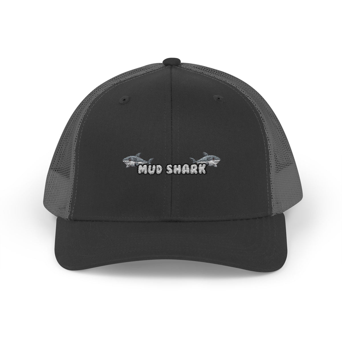mud shark — Embroidered Trucker Hat — image 2