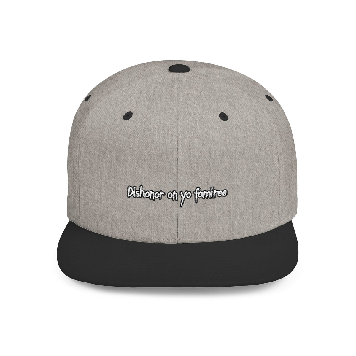 dishonor — Embroidered Snapback Hat — image 3