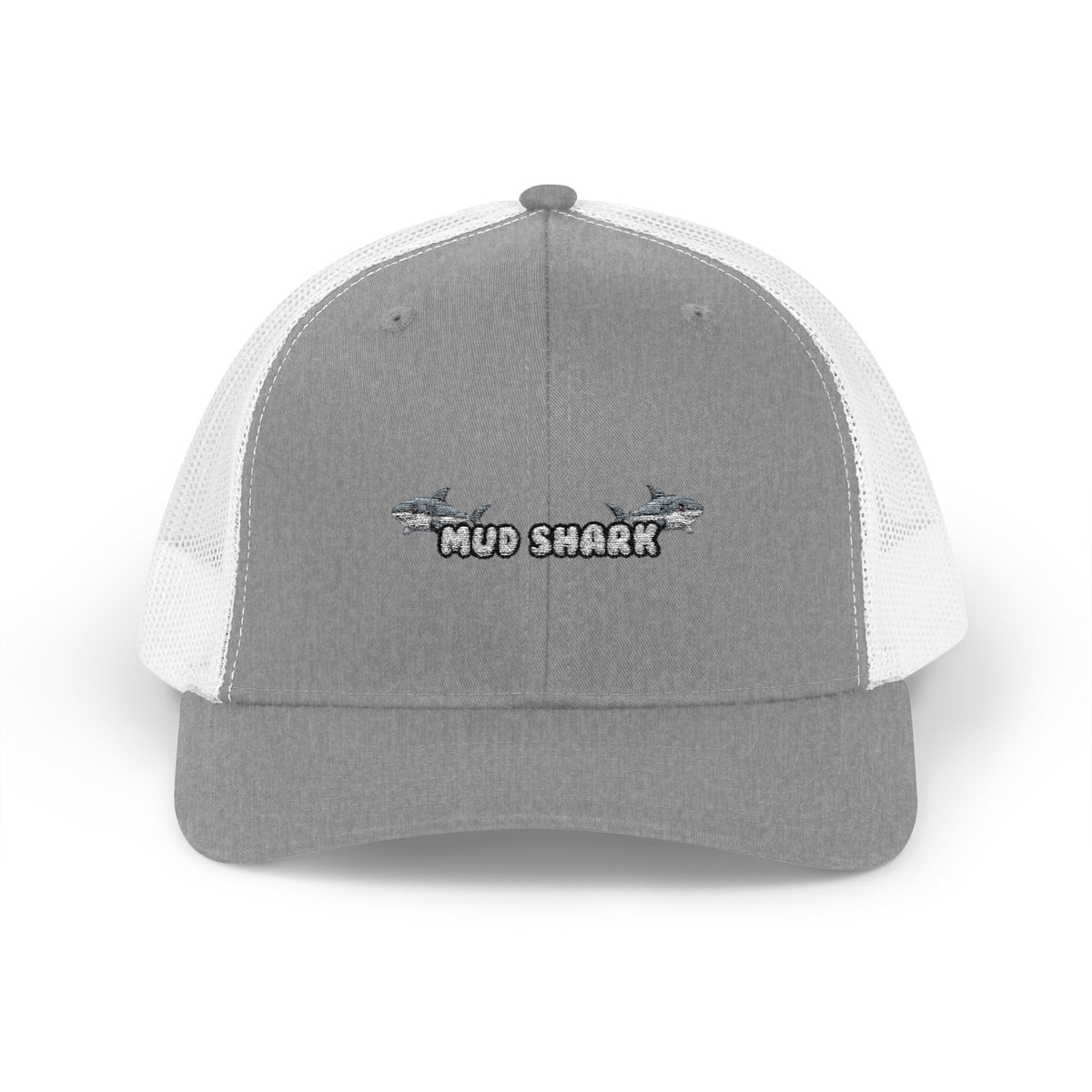 mud shark — Embroidered Trucker Hat — image 4