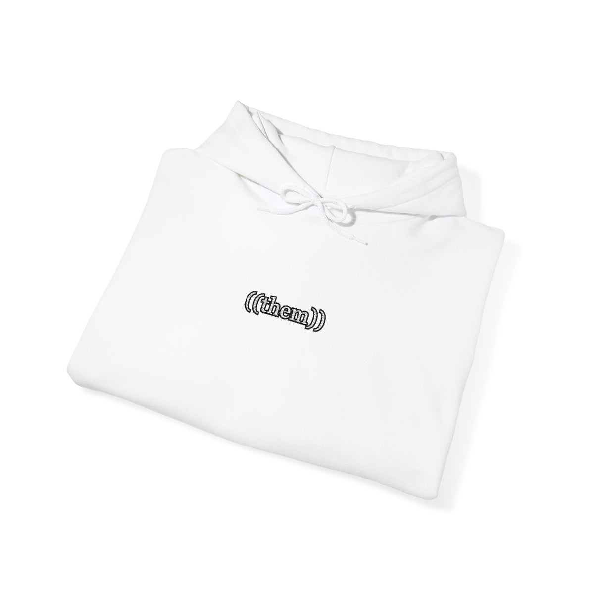 ((them)) — Embroidered Hoodie — image 8
