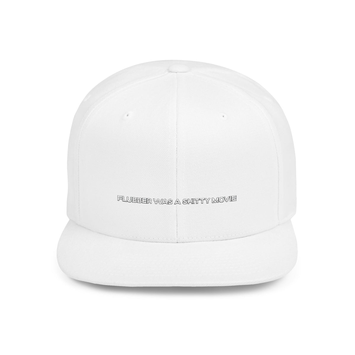 flubber was a shitty movie — Embroidered Snapback Hat — image 2