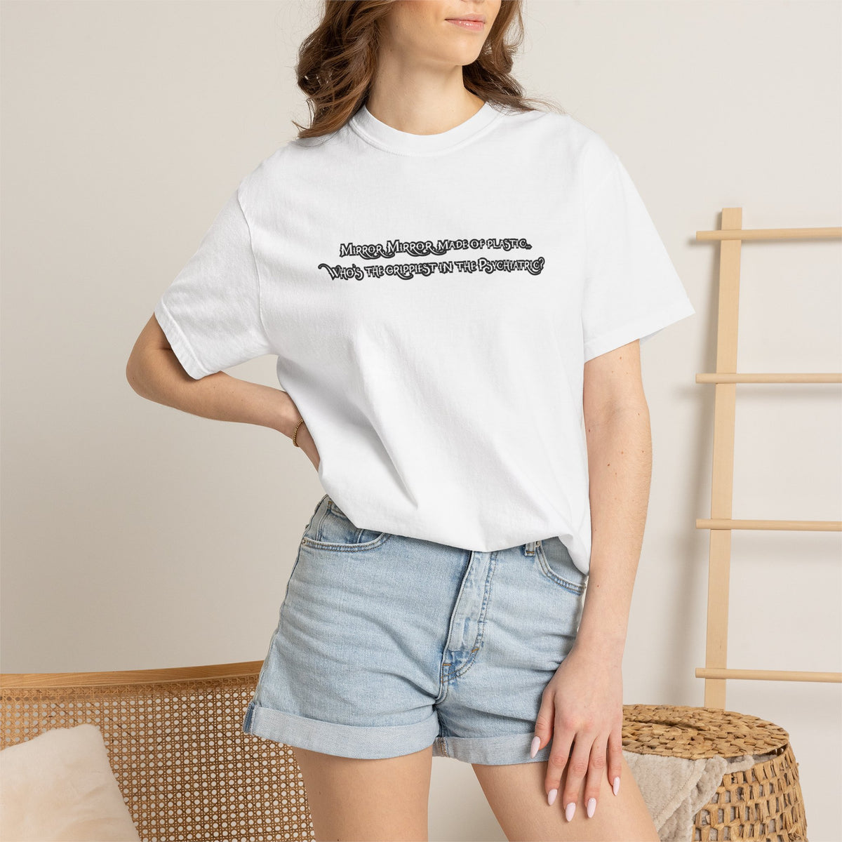 Mirror Mirror Psychiatric — Heavyweight Graphic Tee — image 8