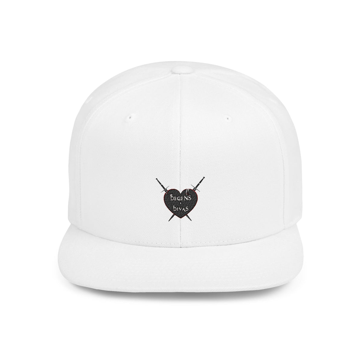 Degens & Divas— Embroidered Snapback Hat — Embroidered Snapback Hat — image 2