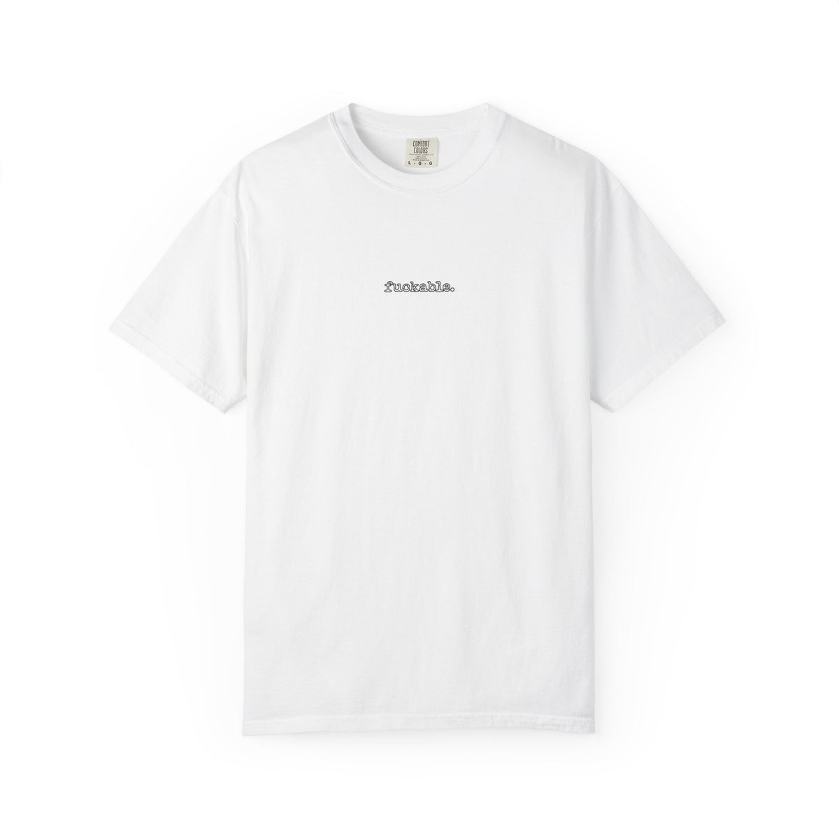 fuckable — Heavyweight Graphic Tee — image 2
