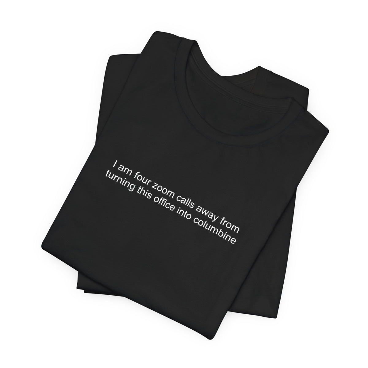 zoom office columbine — Classic Graphic Tee — image 4