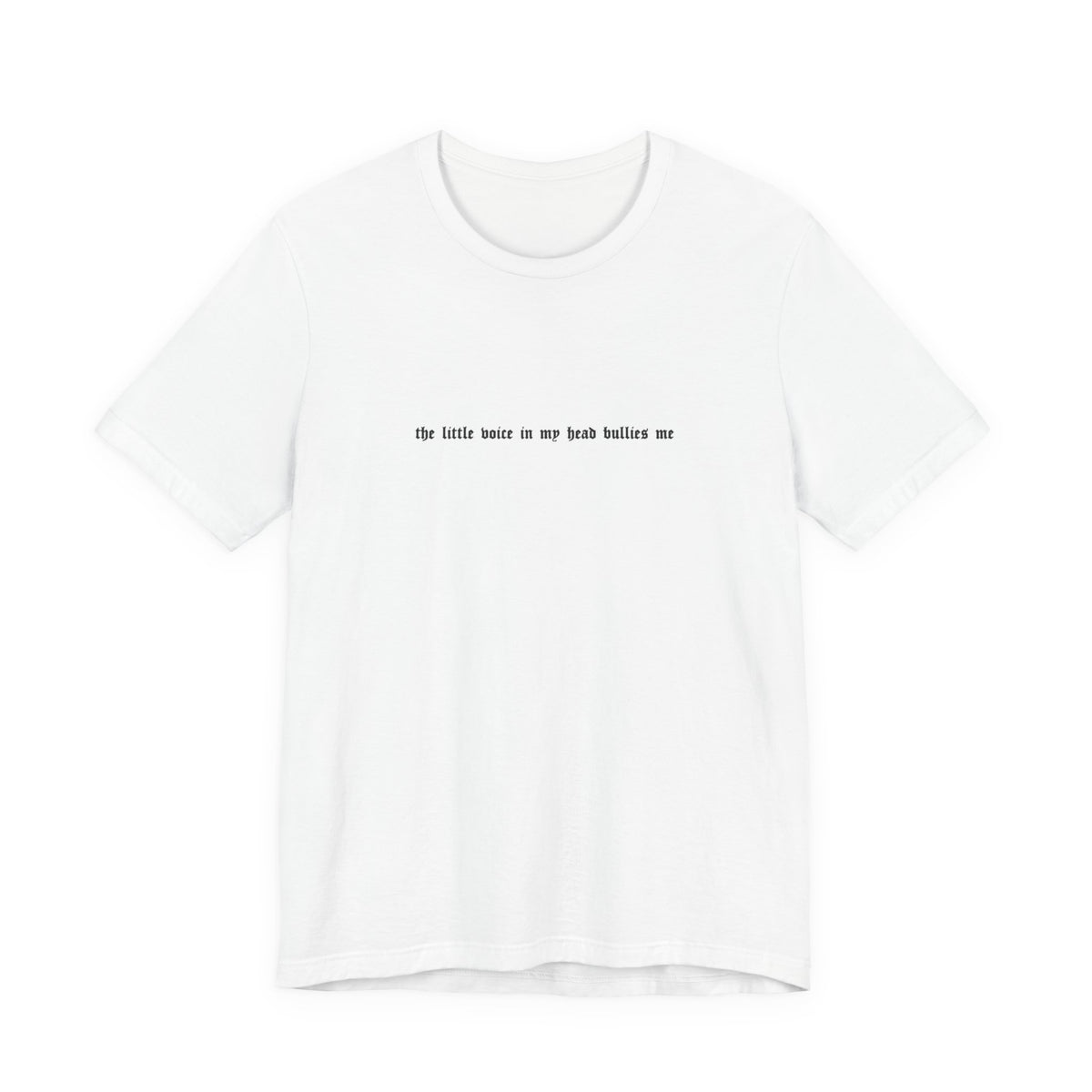 the little voice in my head bullies me — Classic Graphic Tee — image 2