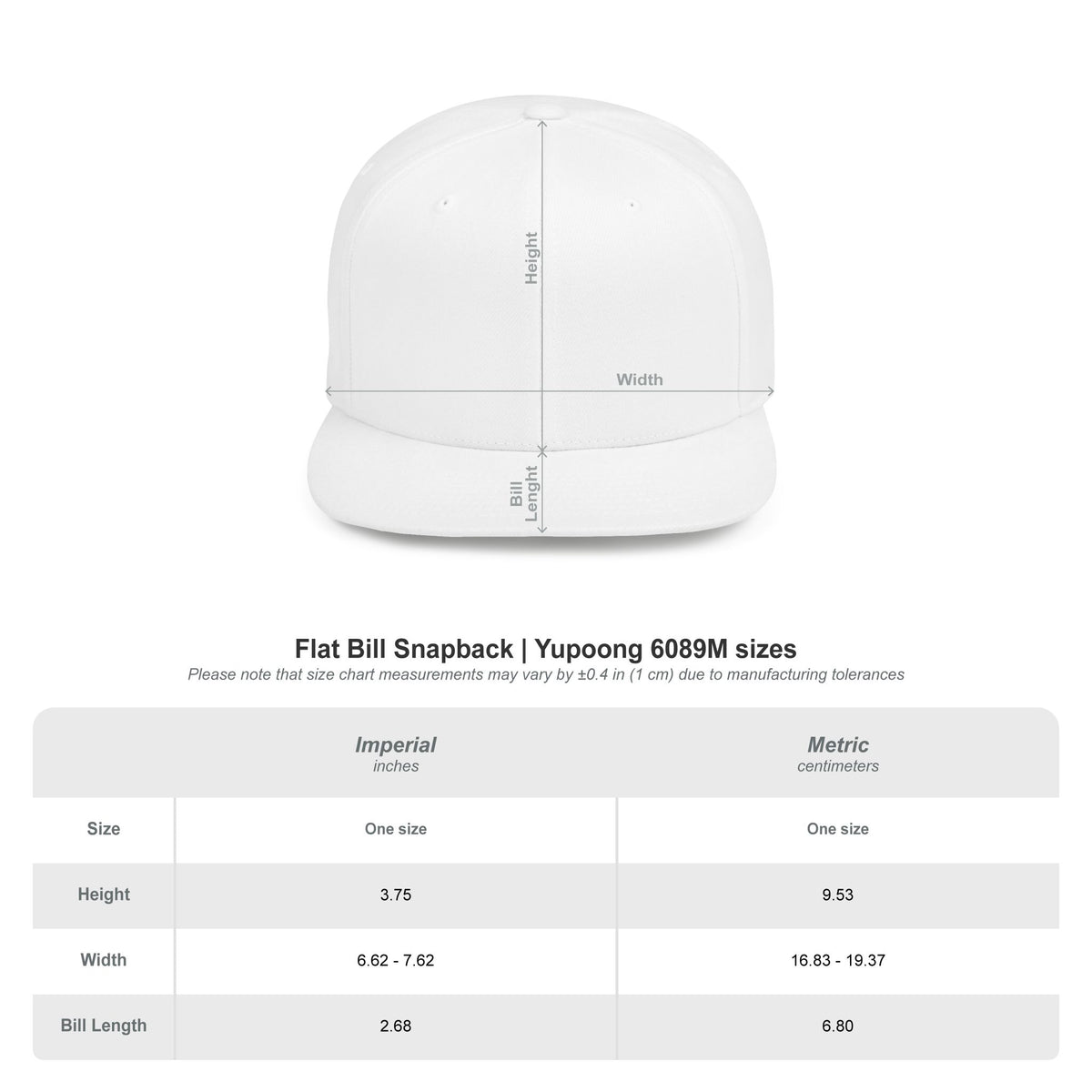 x snuggles bear — Embroidered Snapback Hat — image 6