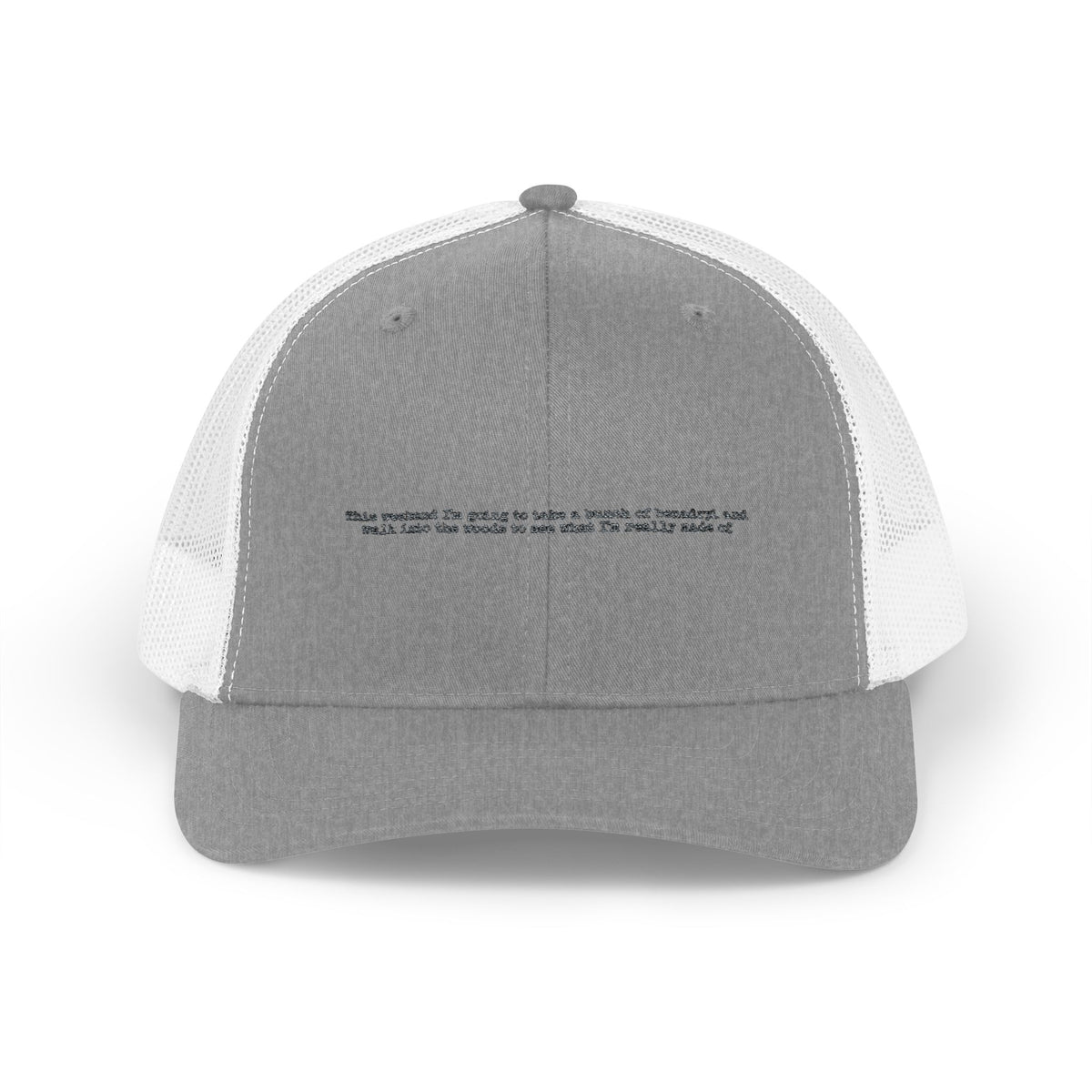 weekend benadryl plans — Embroidered Trucker Hat — image 4
