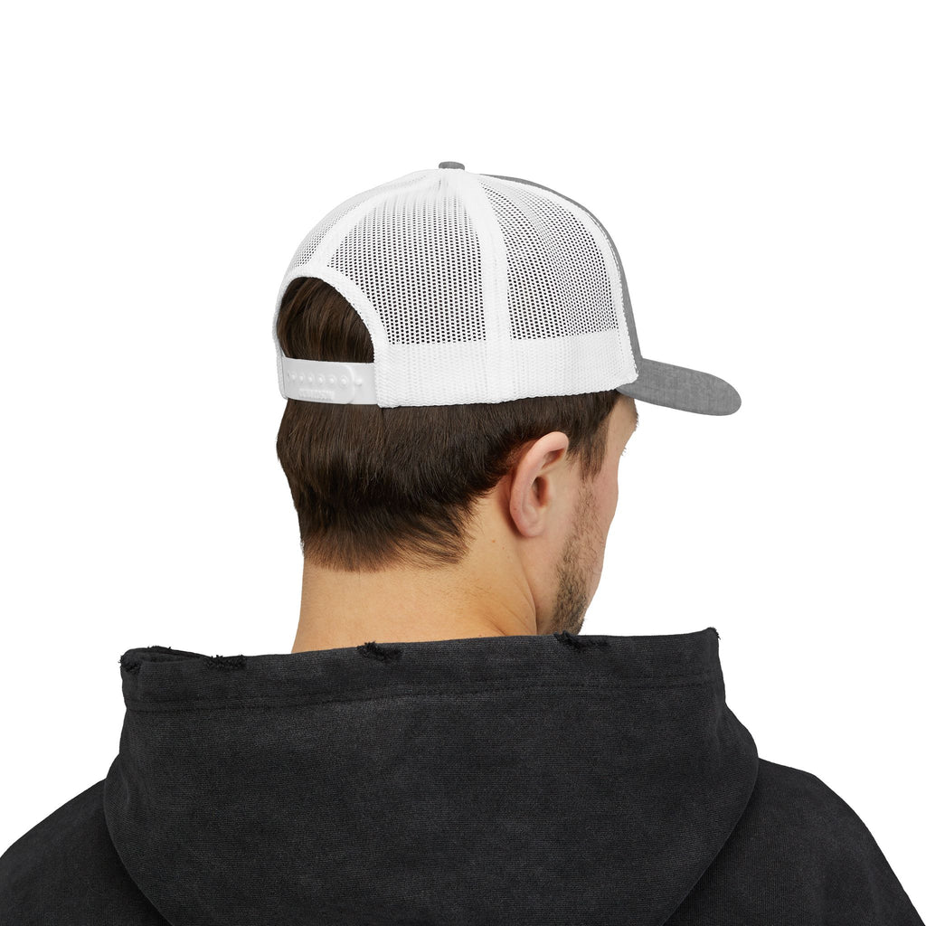 outpizzad the hut — Embroidered Trucker Hat — image 16