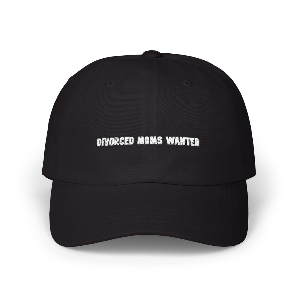 Divorced Moms Wanted — Embroidered Dad Hat — image 1