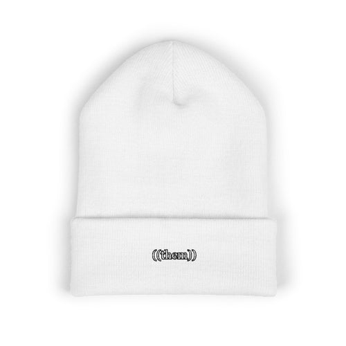 ((them)) — Embroidered Beanie — image 2