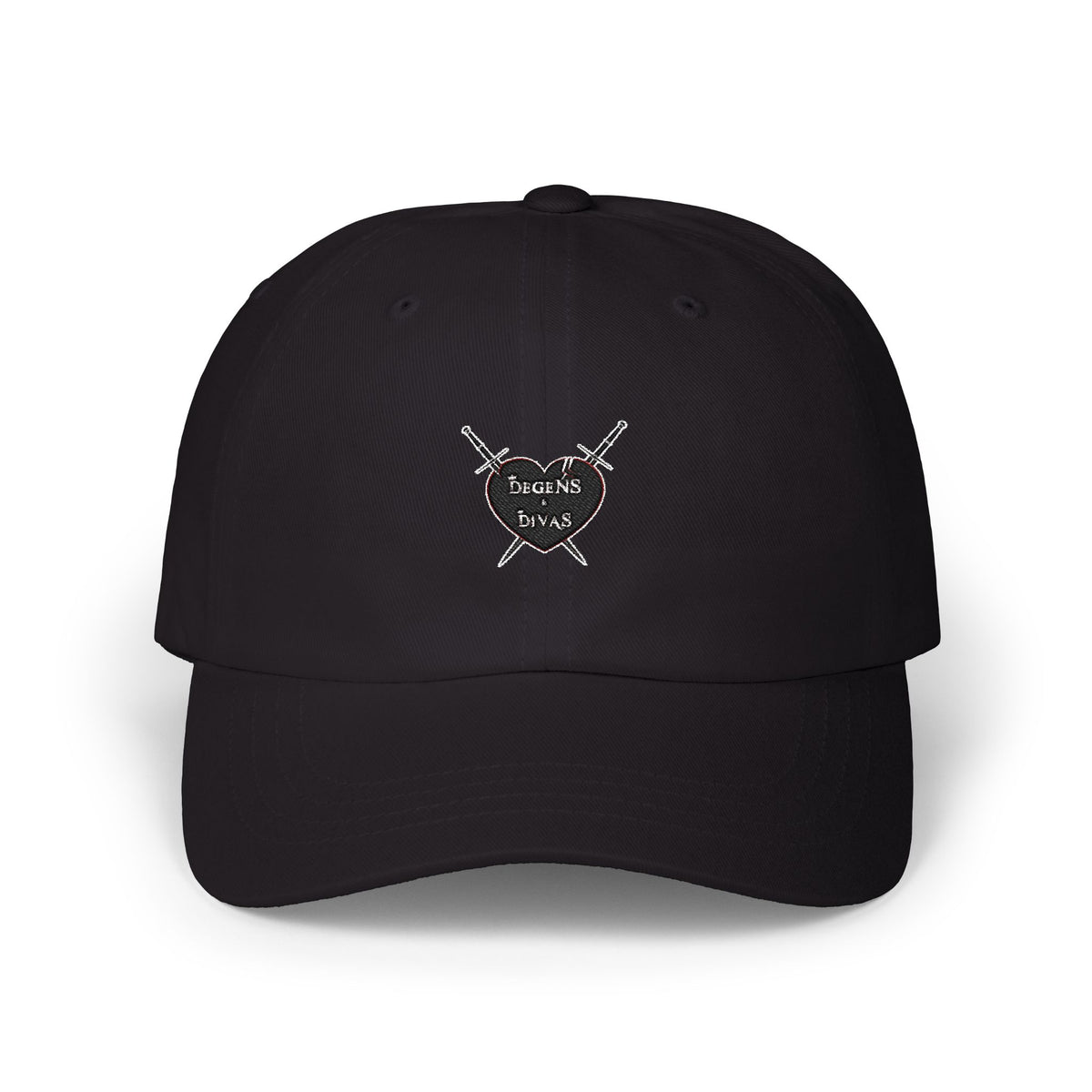 Degens & Divas — Embroidered Dad Hat — image 1