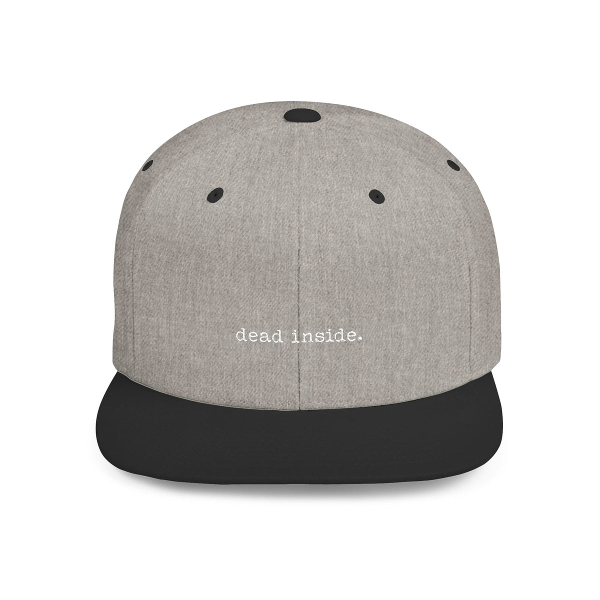 dead inside — Embroidered Snapback Hat — image 2