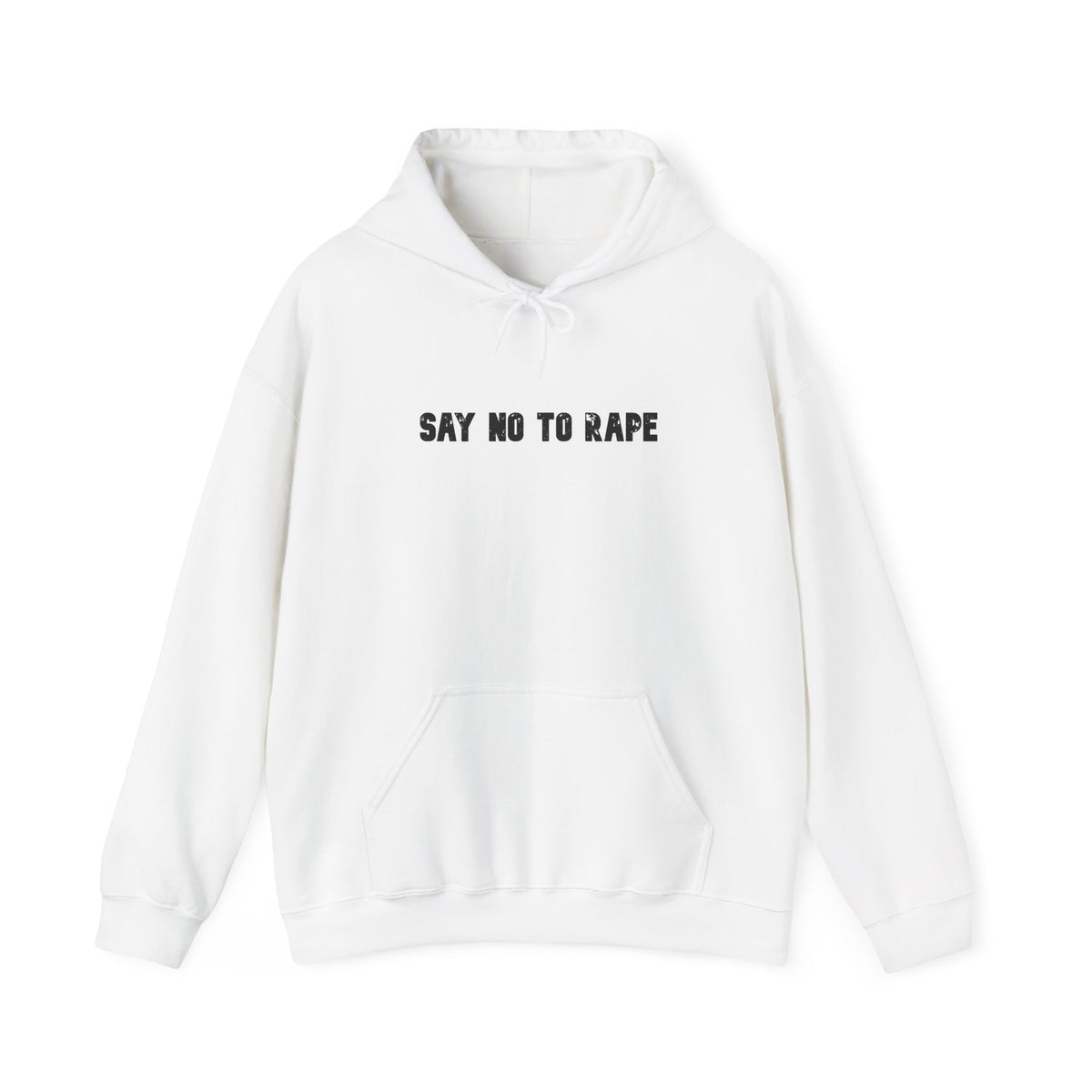 say no to r*** — Graphic Hoodie — image 2